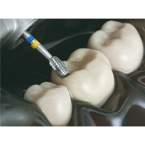 TH379Q314023X5 - Tungsten Carbide Bur KOMET #H379Q-023 Q Finisher FG x 5